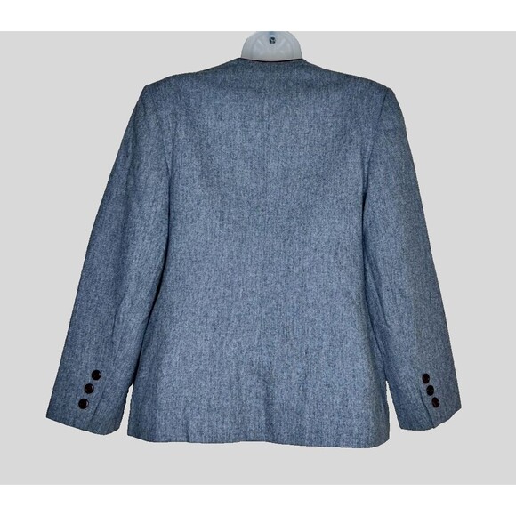 Vintage Daniel For Spellbound Women's Blazer Gray Wool Blend Size 12 USA - Picture 2 of 10